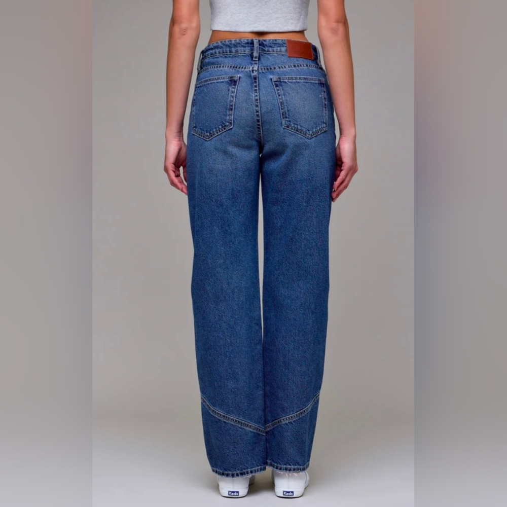 HIDDEN | Women's Medium Wash Ella High Rise Classic Straight Jeans - Picture 3 of 8